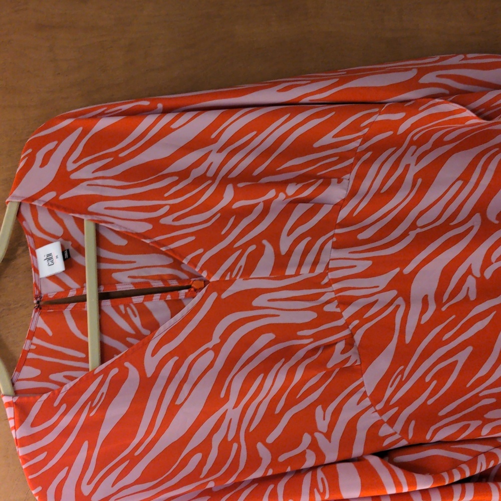 CAbi Saunter M & L kimono dress